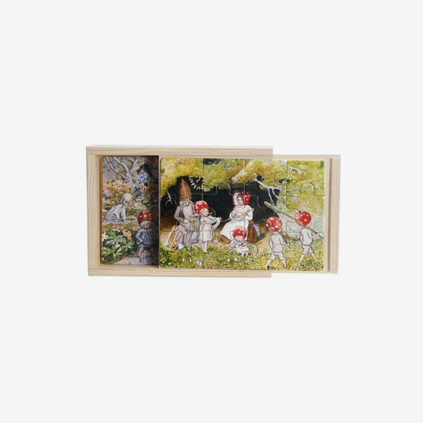 Elsa Beskow Tray Puzzles Set - Children of the Forest