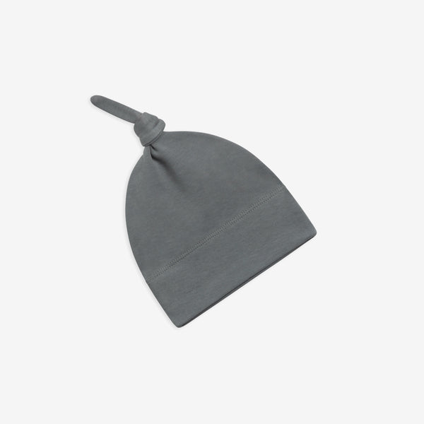 Classic Organic Cotton Knotted Infant Hat - Agave
