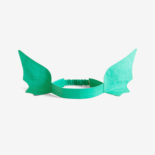 Silk Dragon Ears Headband - Green