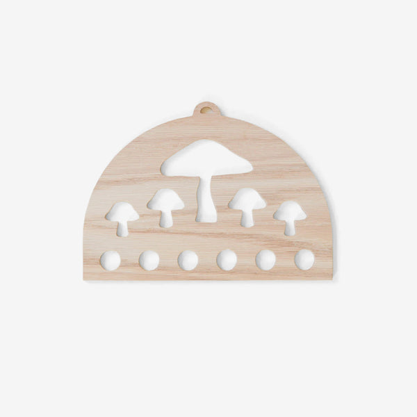 Wooden Playsilk Display - Mushroom