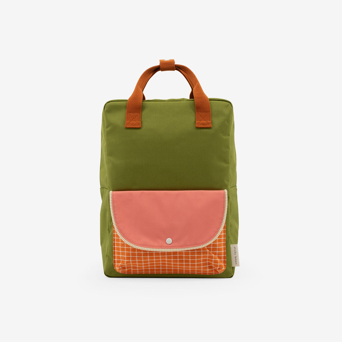 rPET Backpack/Diaper Bag - Farmhouse Envelope - Sprout Green
