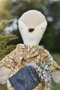 Olive the Owl in Liberty Ochre Dress - 14" Petite