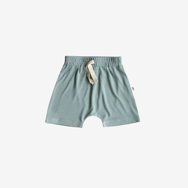Bamboo Jersey Harem Shorts - Teal Green