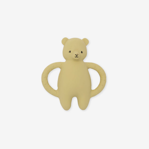Natural Rubber Teether Soother - Bear