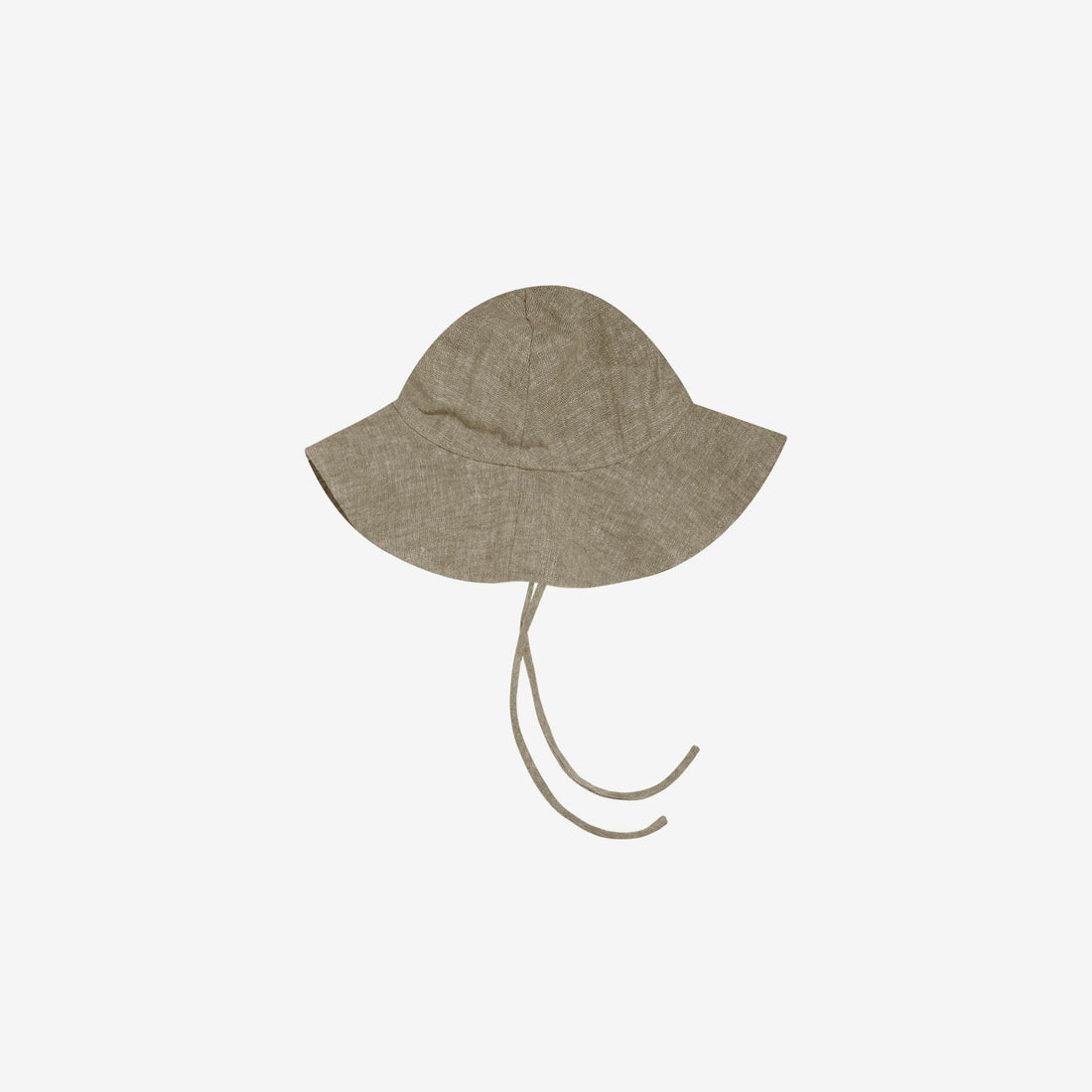 Floppy Linen Woven Sun Hat - Olive