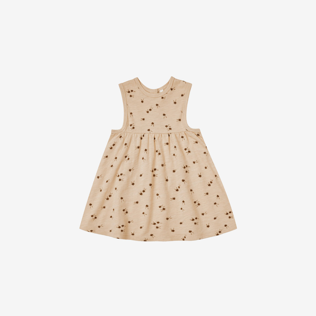 Layla Cotton Jersey Mini Dress - Shell Ditsy