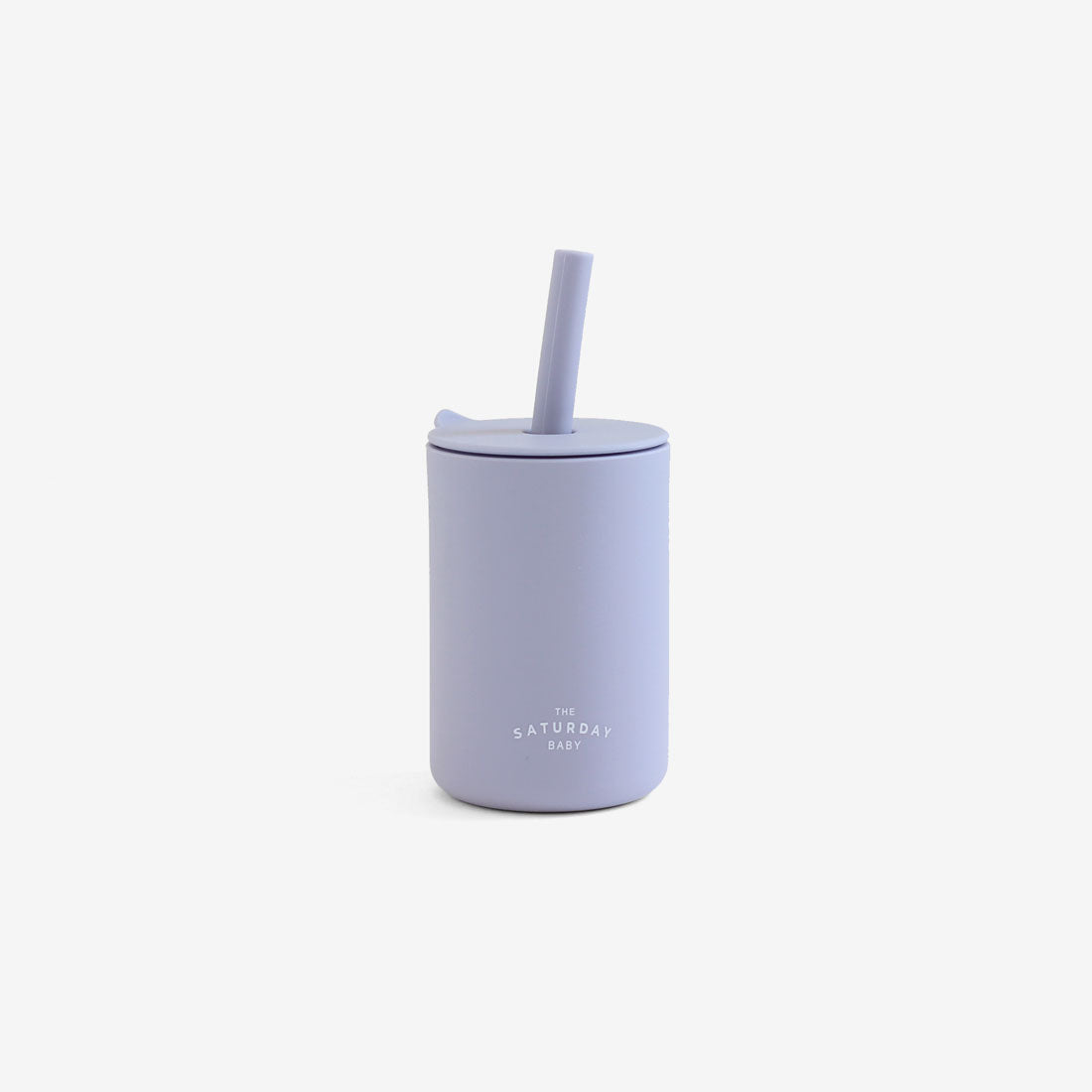Silicone Straw Cup - Lilac