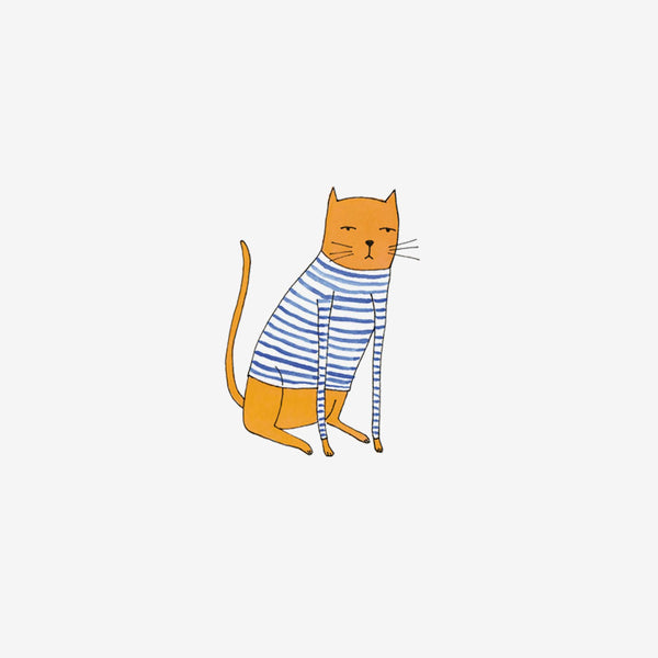 Temporary Tattoo Pairs - Sweater Cat