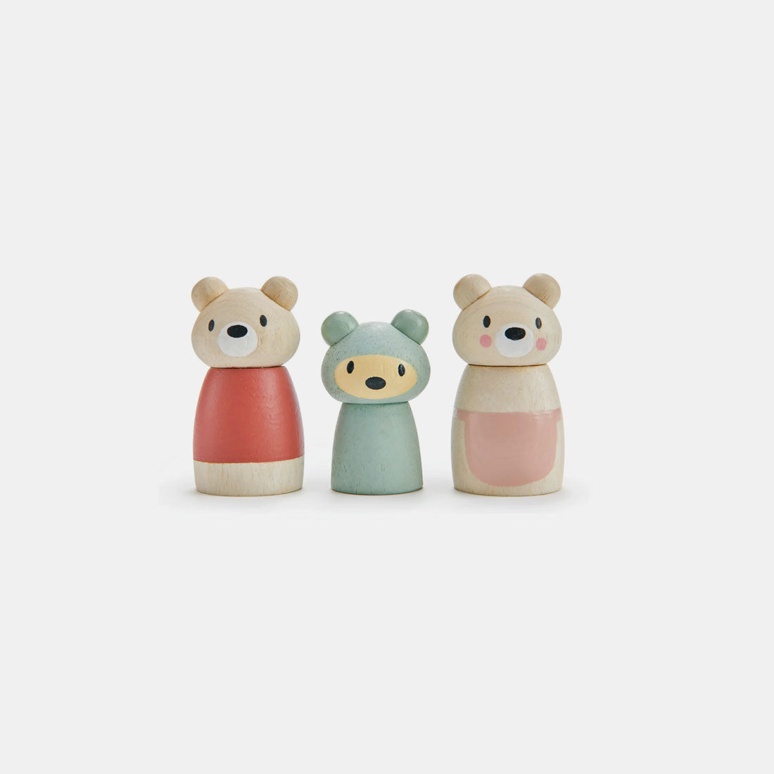 Bear Tales - Set of 3 Wooden Miniatures
