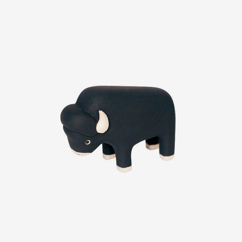 Polepole Miniature Wooden Animals - Bison