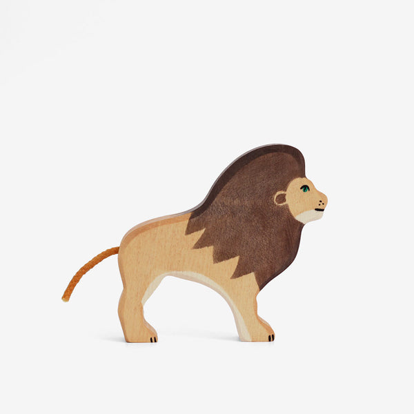 Holztiger Lion